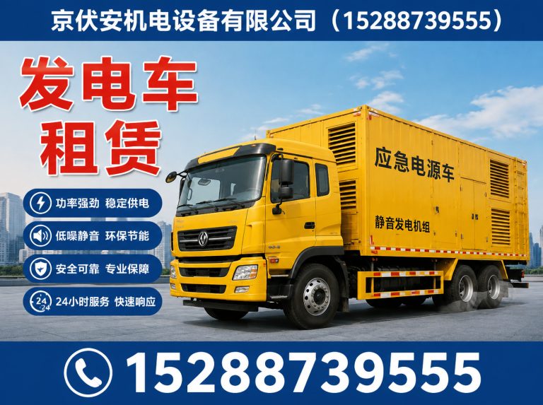 五家渠发电机出租展示图